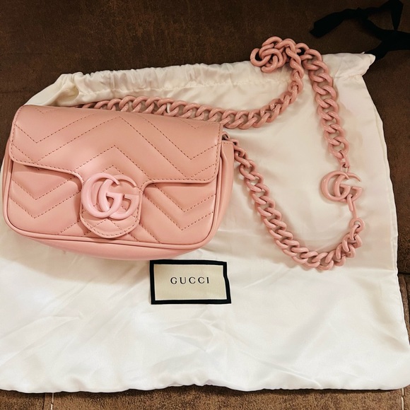 Gucci Pink Handbag - Picture 1 of 1
